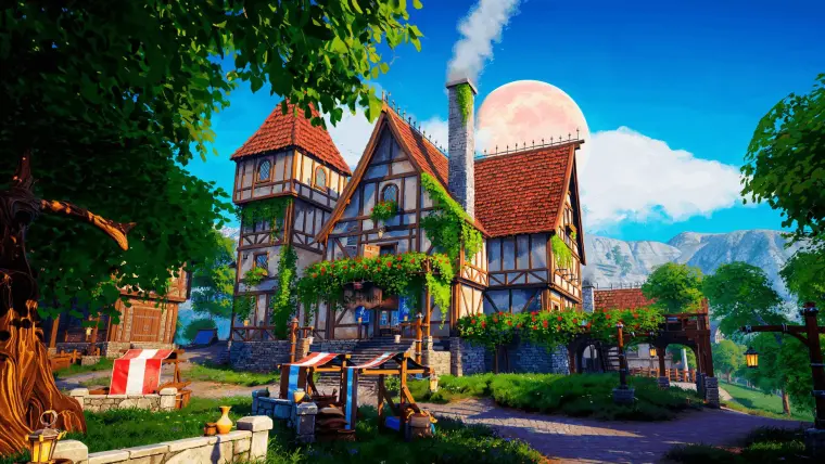 Stylized Village - Modular Stylized Fantasy Village Environment